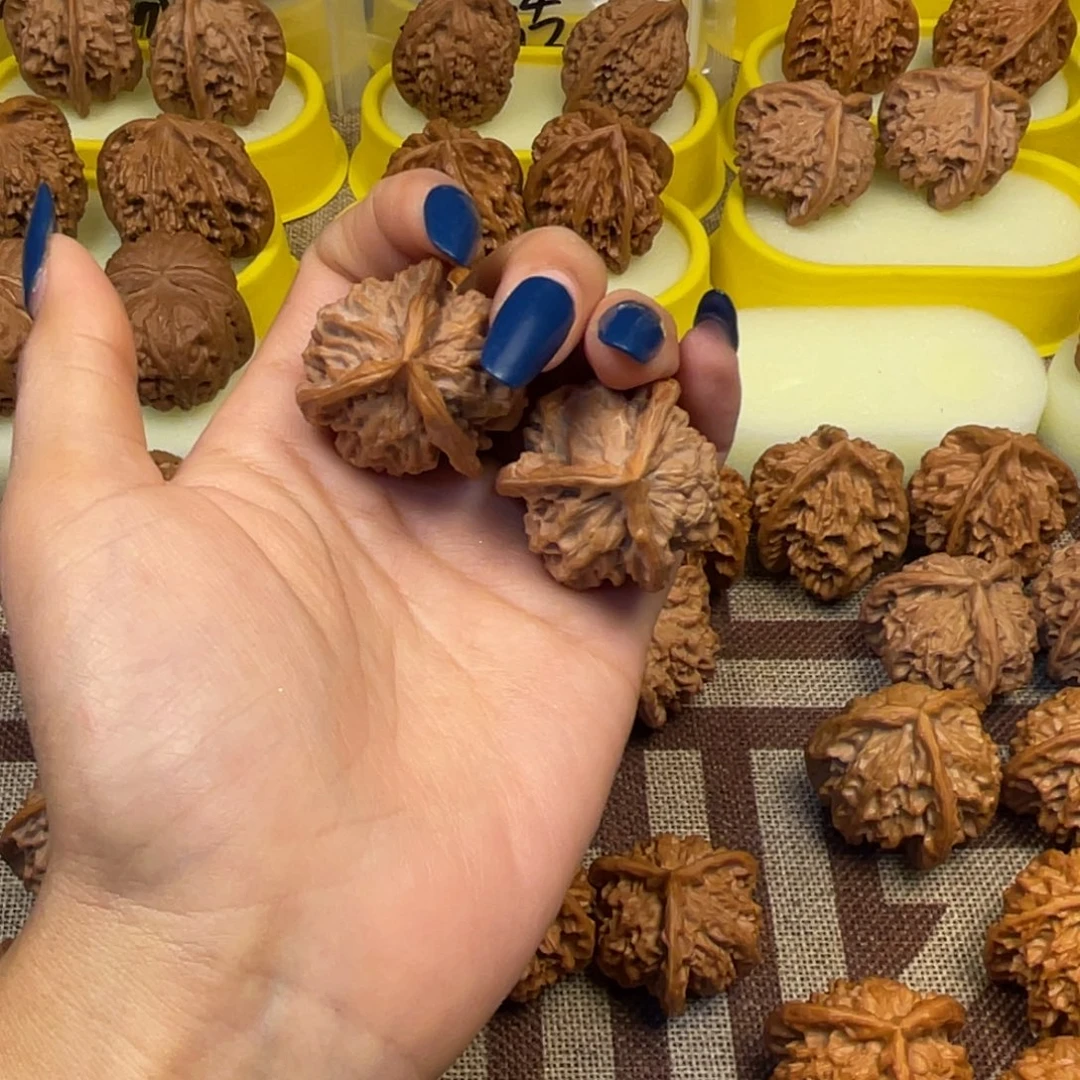 吊坠文玩核桃盘山三棱