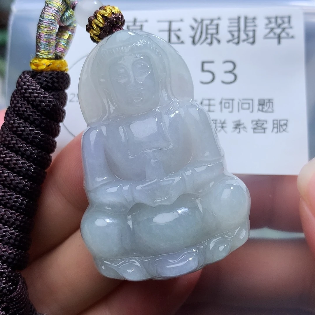 翡翠未镶嵌颈饰53