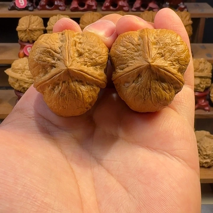 铁核桃把件龙龟甲三棱正奔40尺