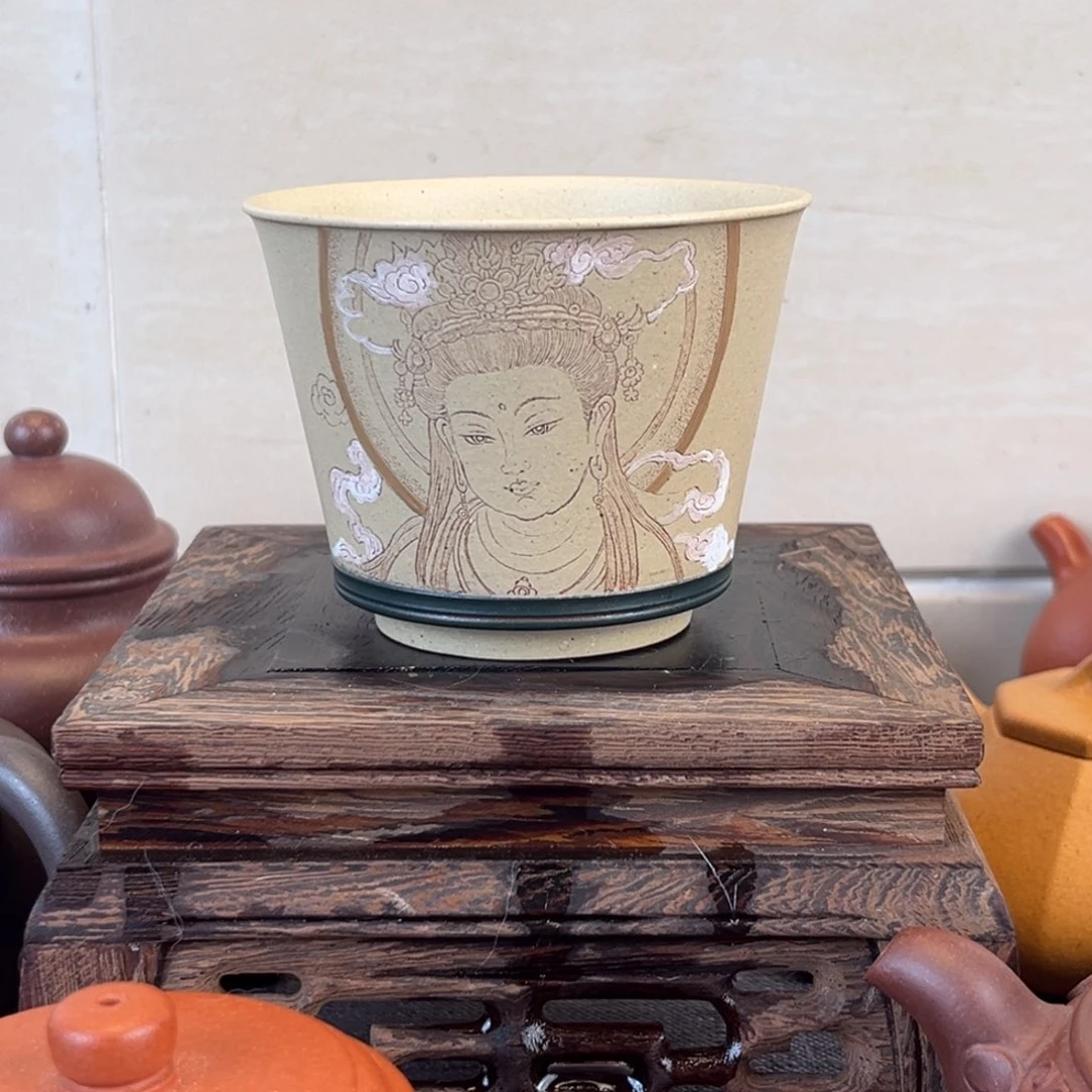 茶壶紫砂宜兴紫砂杯本山绿泥