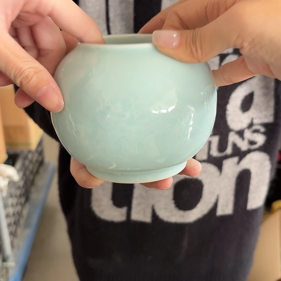 龙泉云间青瓷小米茶器