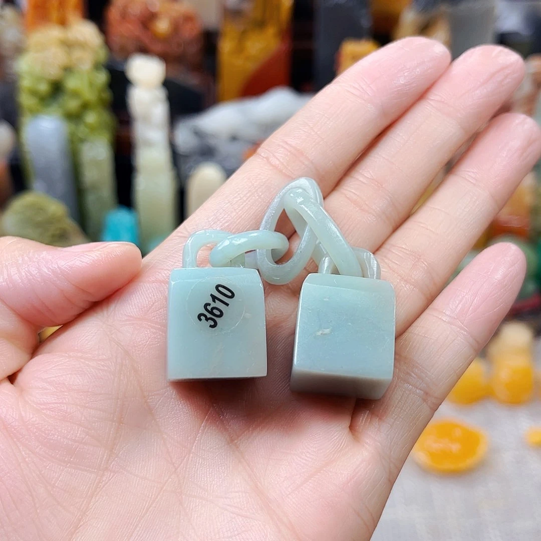 寿山石印石3610包邮包刻