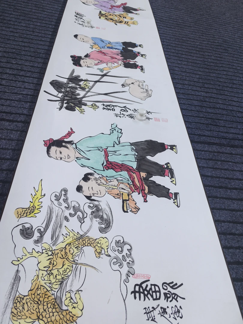 【翰墨】精品长卷装饰画通用链接