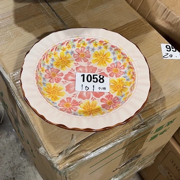 瓷微瑕外贸餐具1058