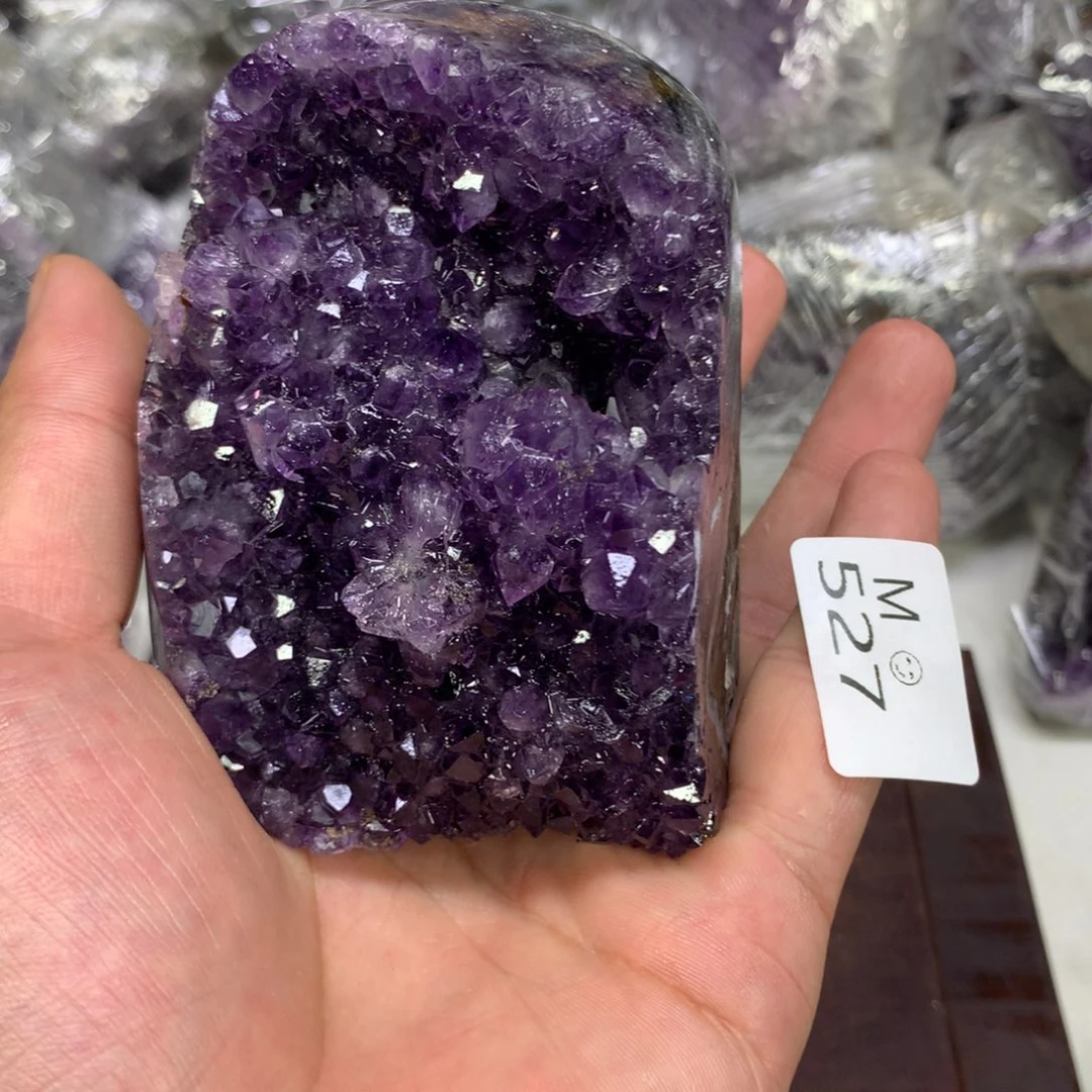 未镶嵌摆件紫晶水晶