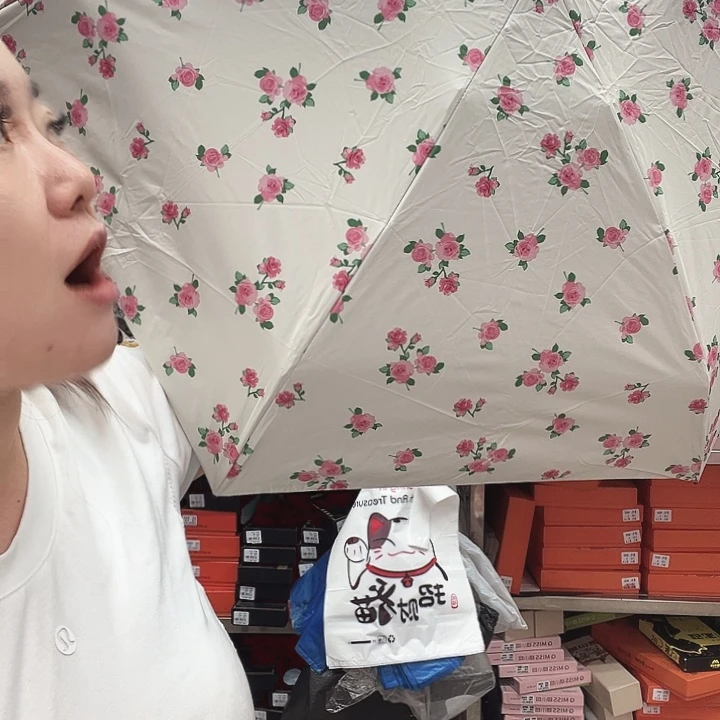 五折晴雨两用伞方便