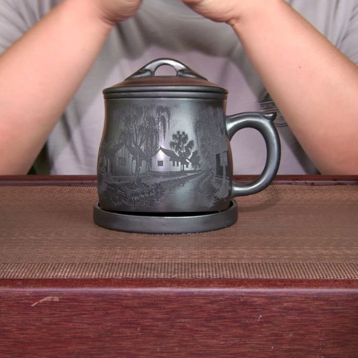 茶杯紫砂高货放漏
