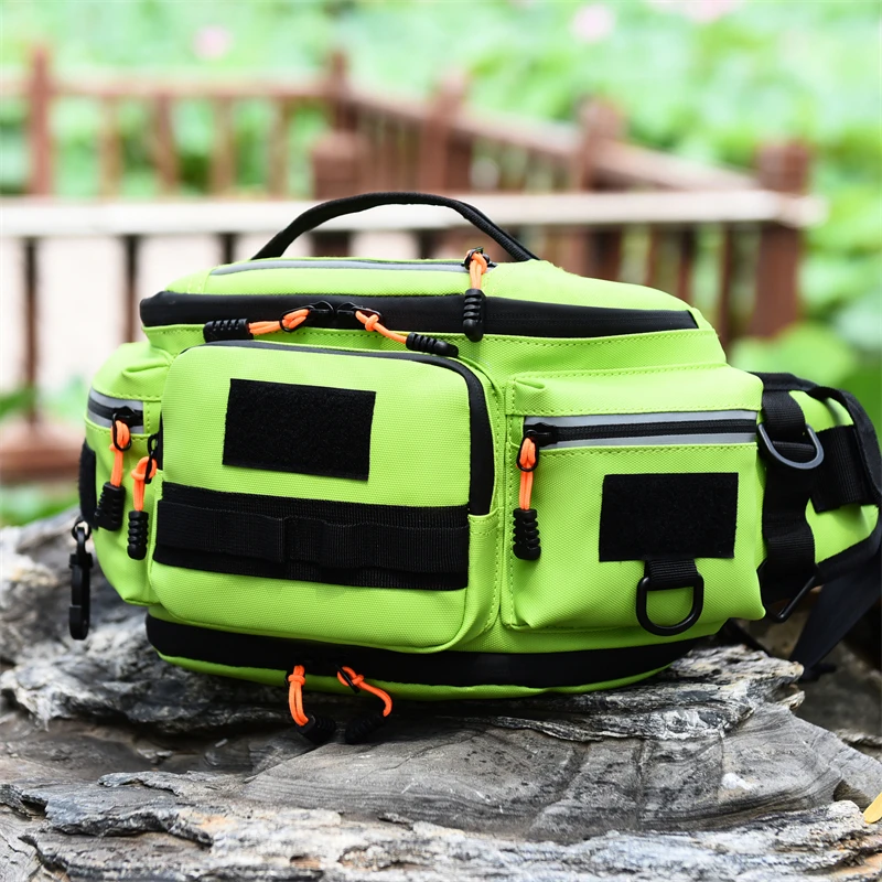 新款腰包摩托车新款骑行包骑士装备胸包斜挎包运动钓鱼路亚胸包