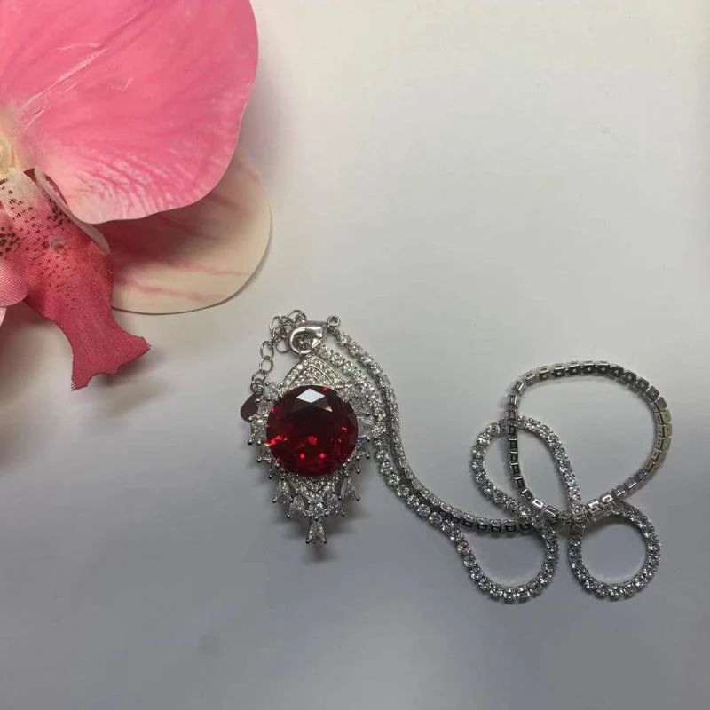 合金珐琅项链 JYG0032 亮点时尚饰品经典百搭简约轻奢款