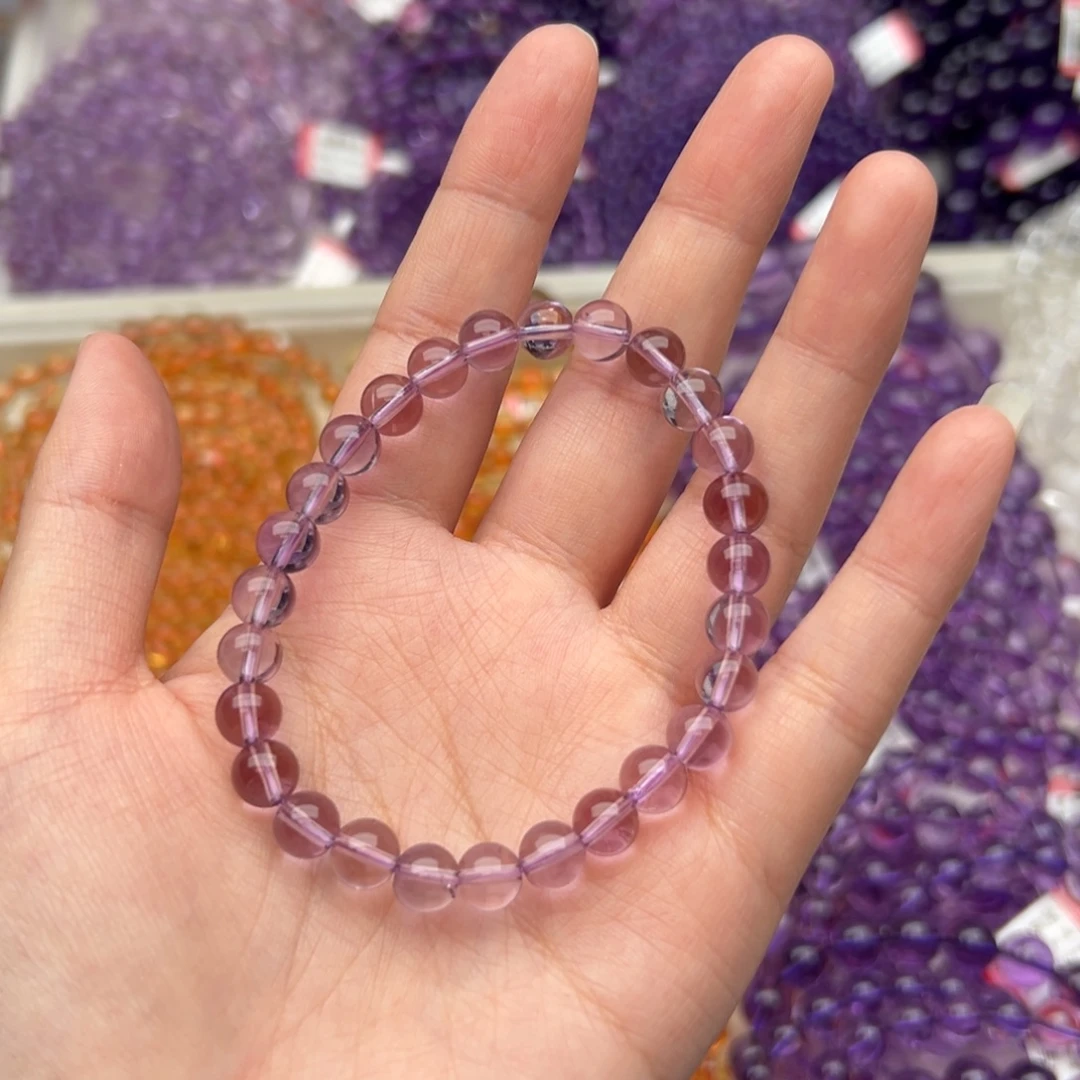 未镶嵌手串水晶紫水晶