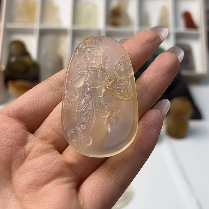 玛瑙/玉髓颈饰合金