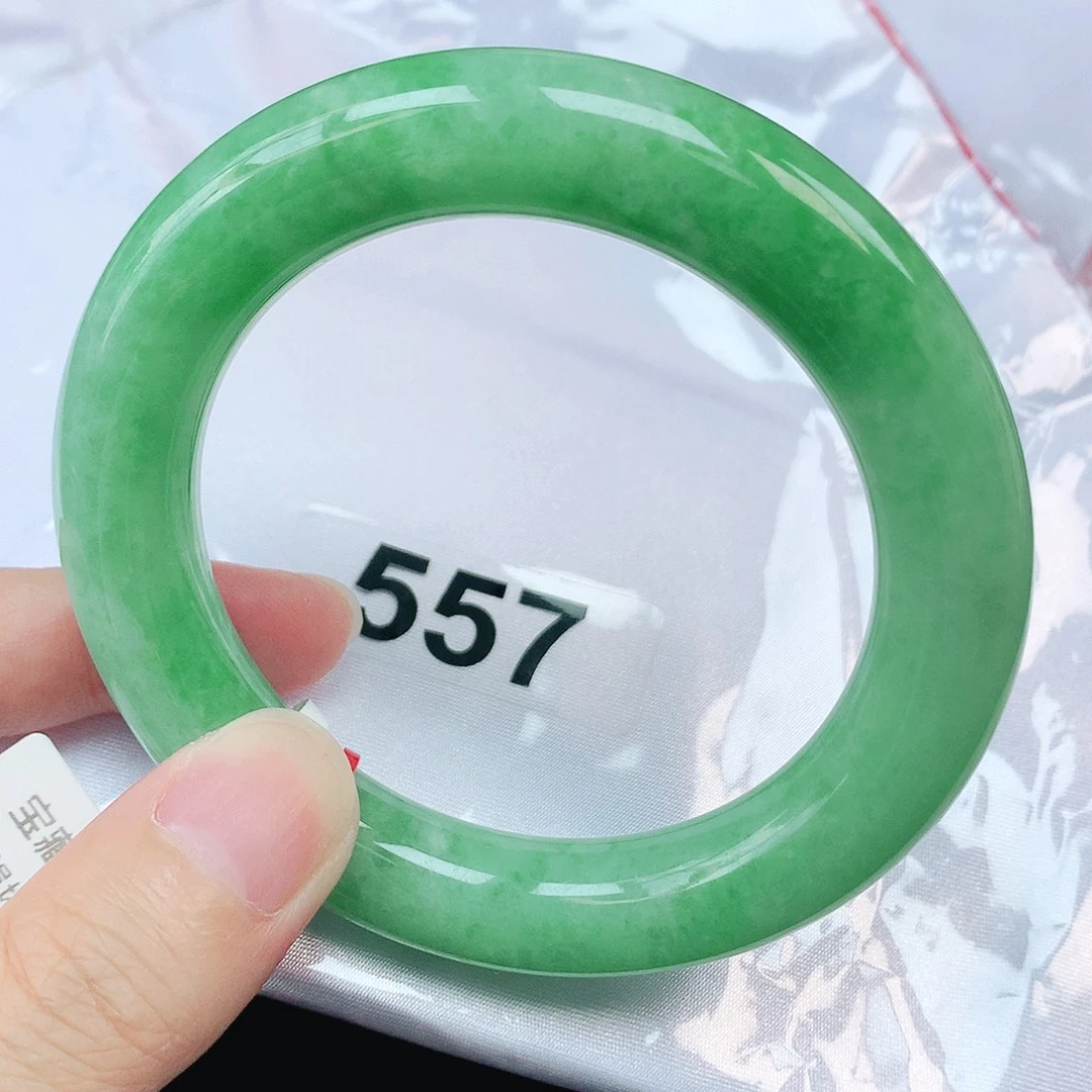 未镶嵌手镯翡翠抖音557
