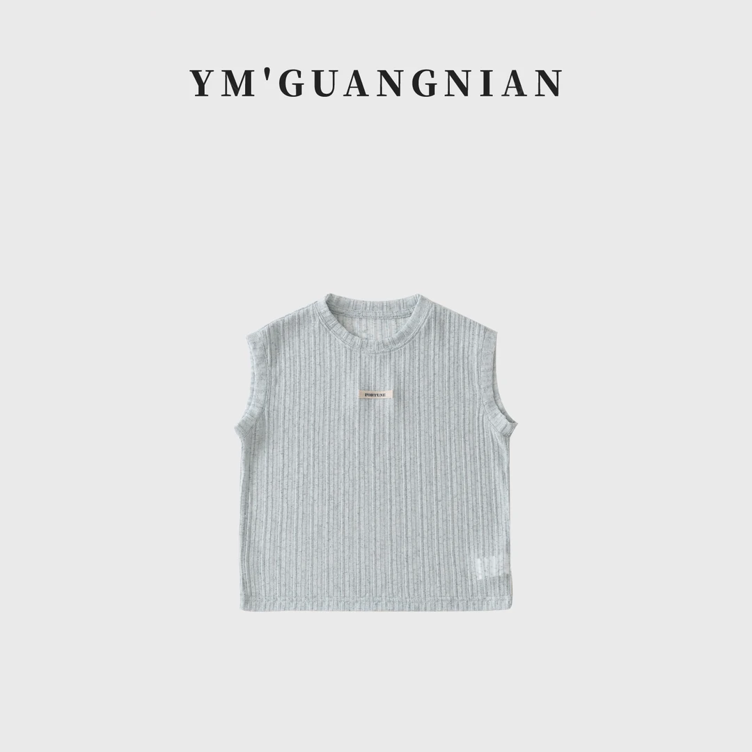 【幼棉光年】夏季男童休闲百搭印花T恤圆领1221190