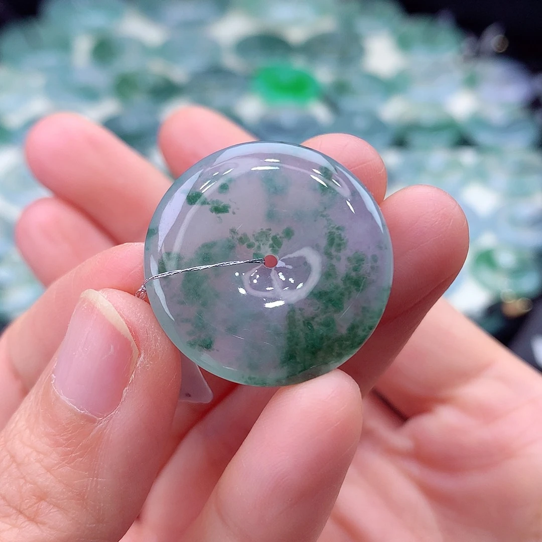 颈饰未镶嵌翡翠14-尺寸25.8/4.6