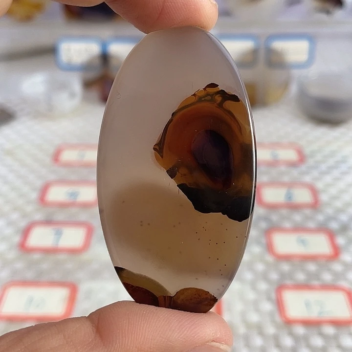 玛瑙/玉髓合金颈饰