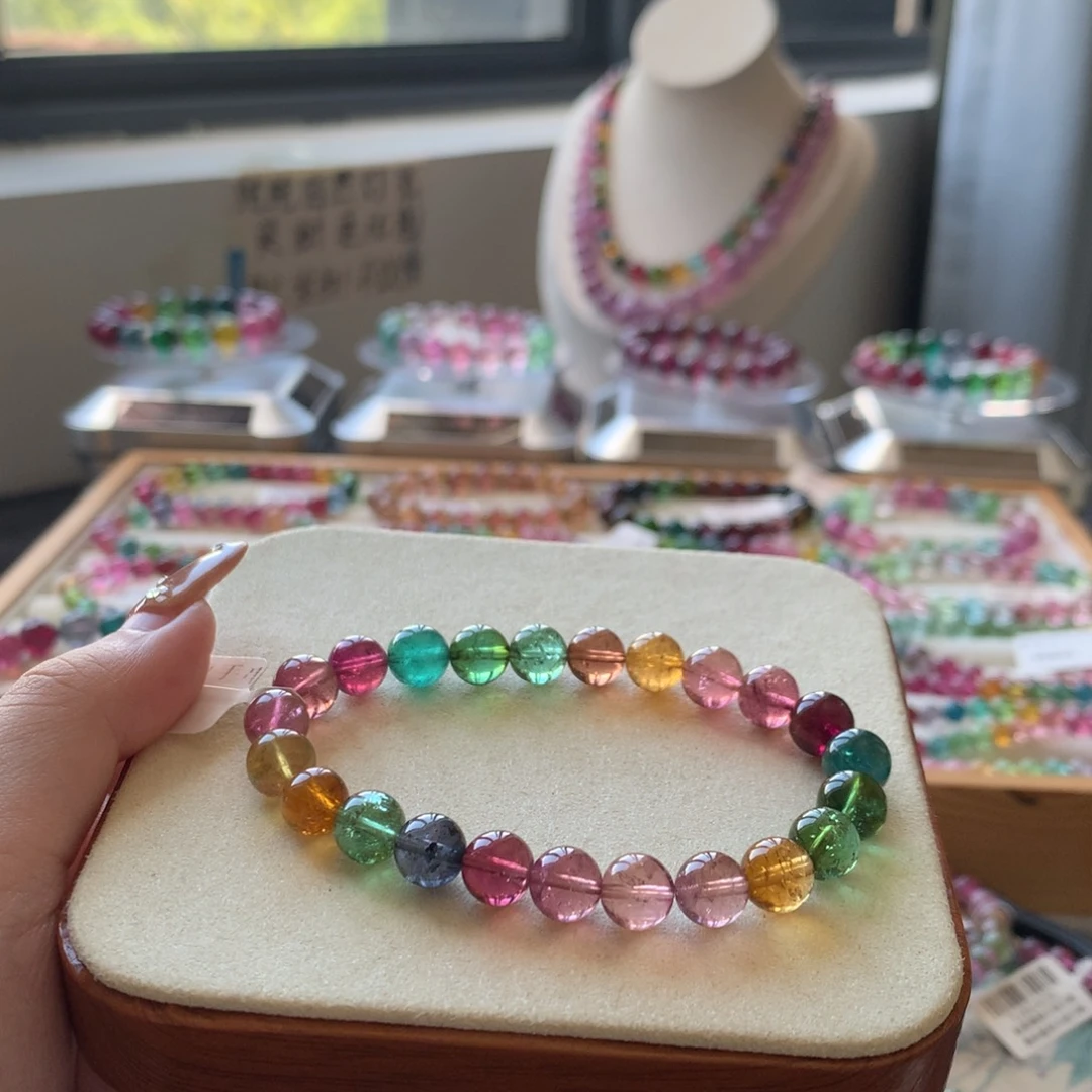 未镶嵌手链碧玺碧玺