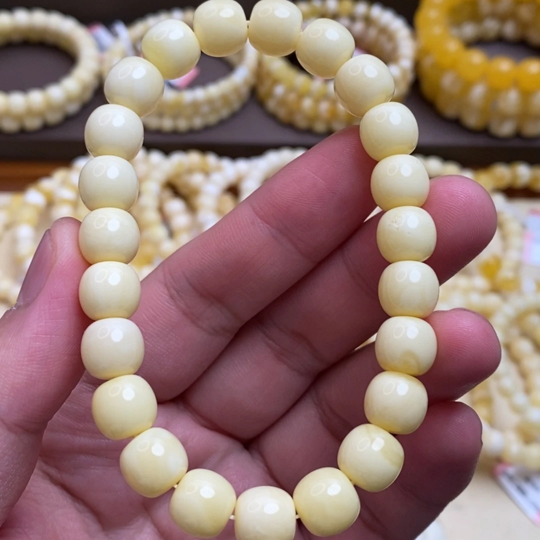 琥珀未镶嵌珠宝奇石9.5mm