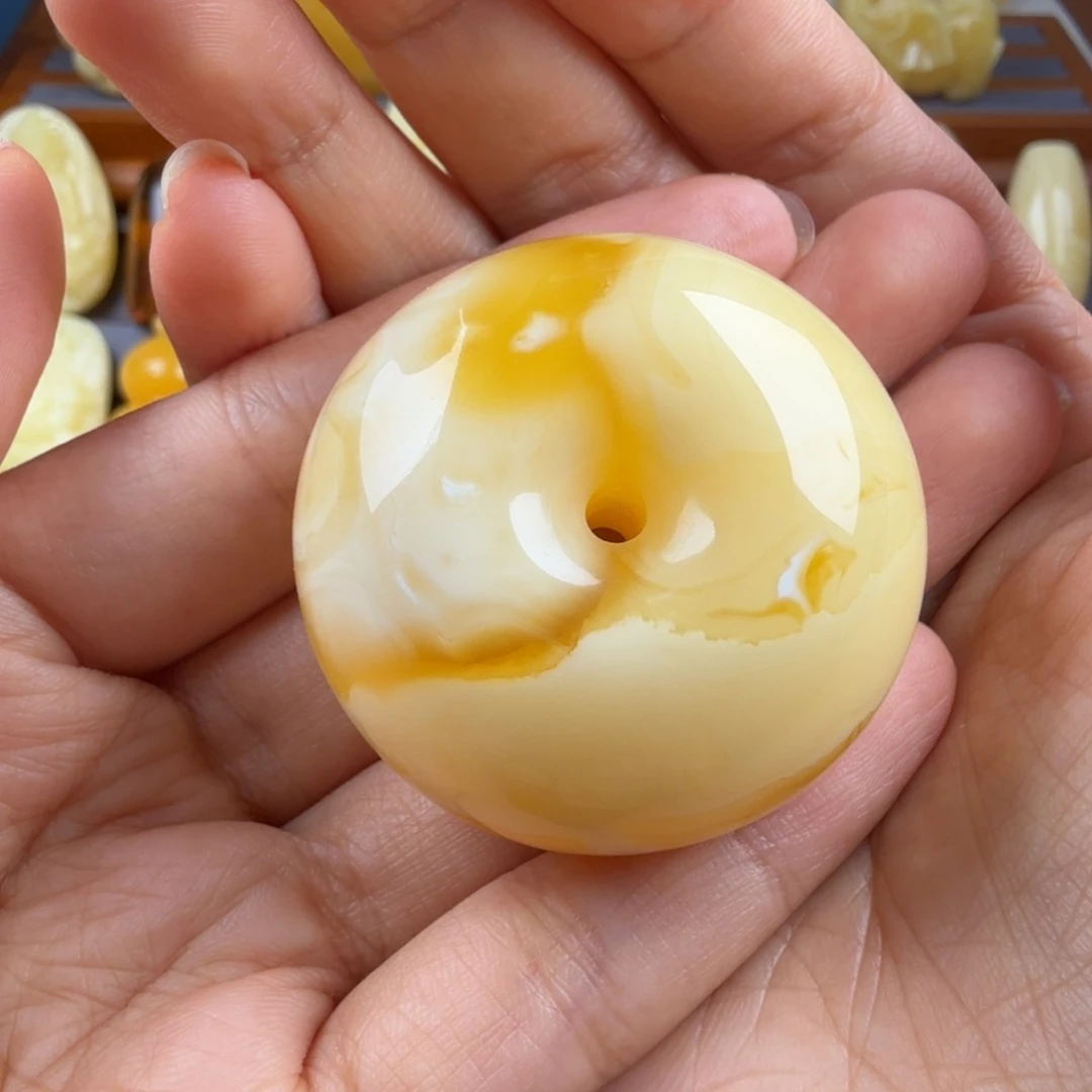 未***-琥珀未镶嵌颈饰纯天然琥珀蜜蜡无优化