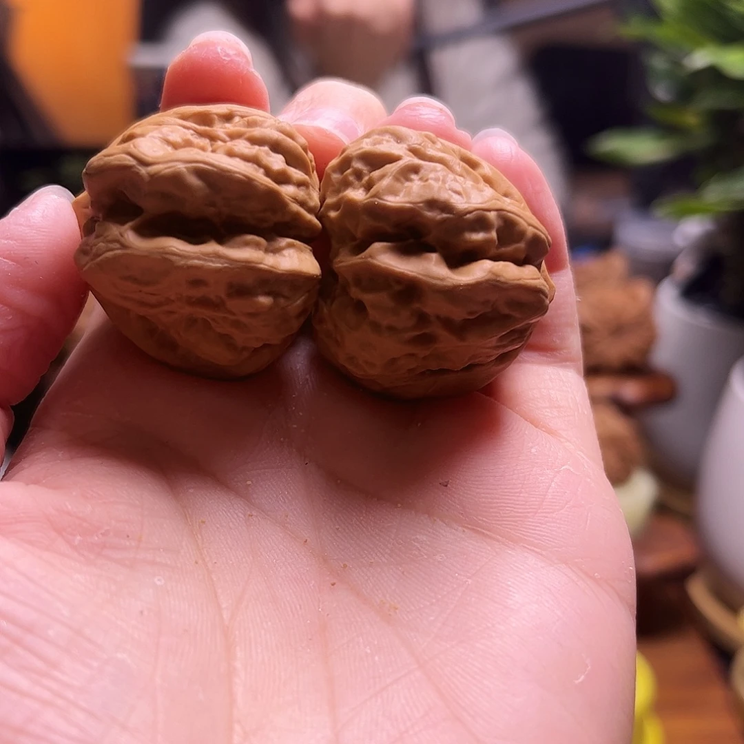 一***拉文玩核桃把件33尺蛤蟆42