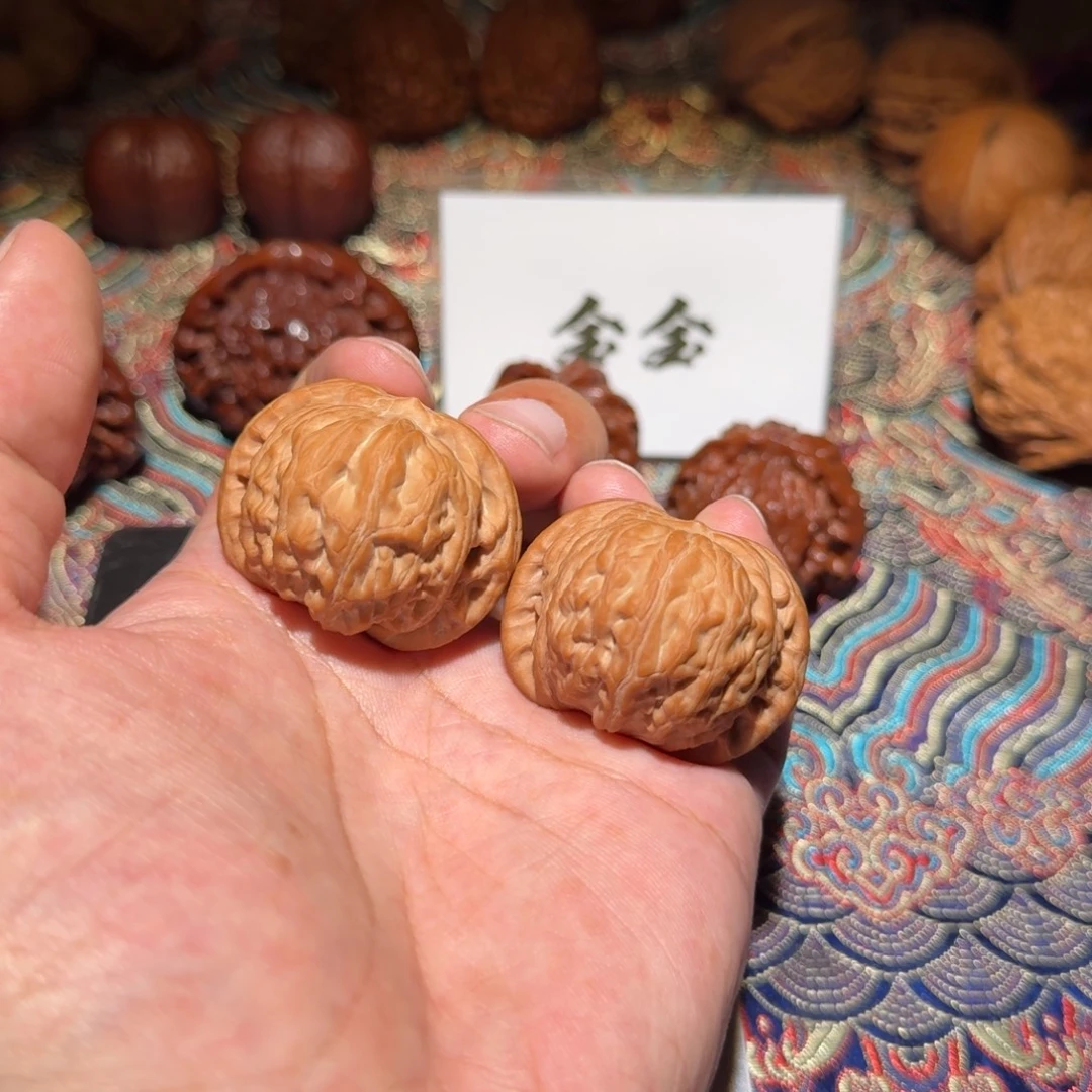 把件核桃215战鼓，尺寸39
