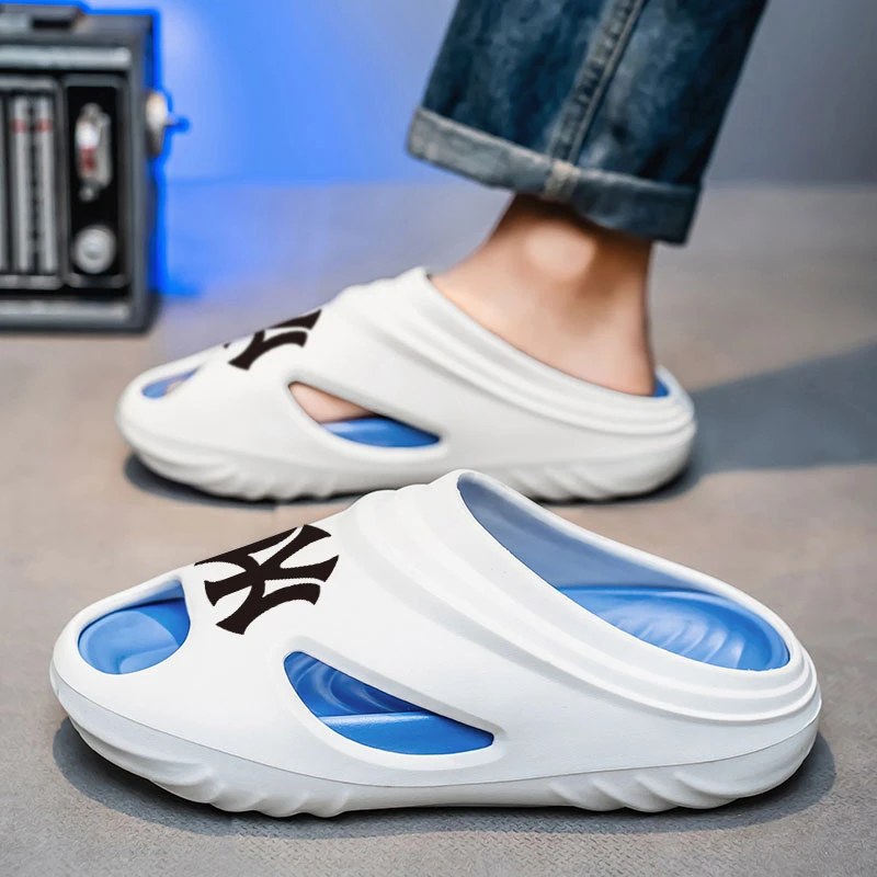 男士夏季洞洞鞋防滑耐磨全包外穿凉鞋户外运动开车沙滩拖鞋