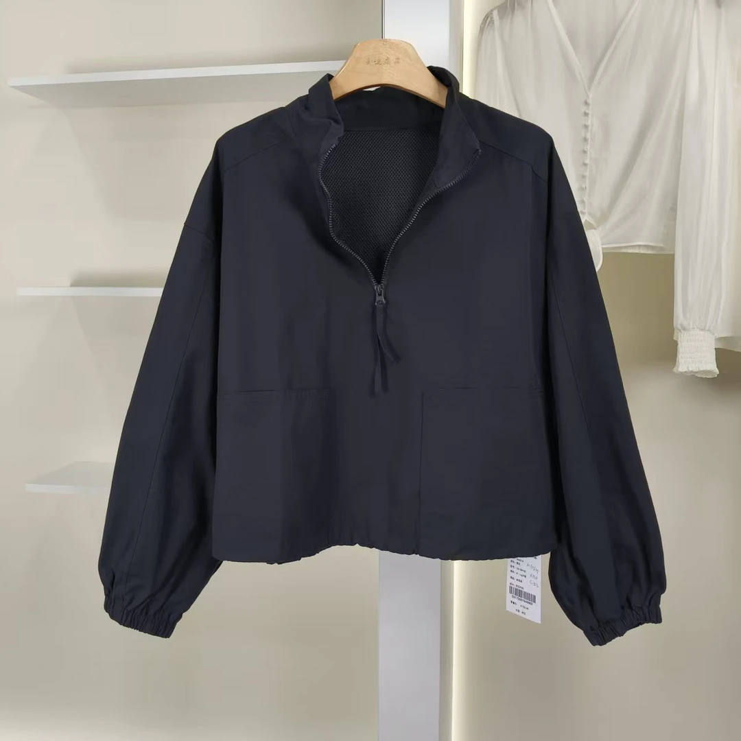 麦迪尚品【夕Y】50909484 春秋时尚简约百搭休闲短外套品牌女装