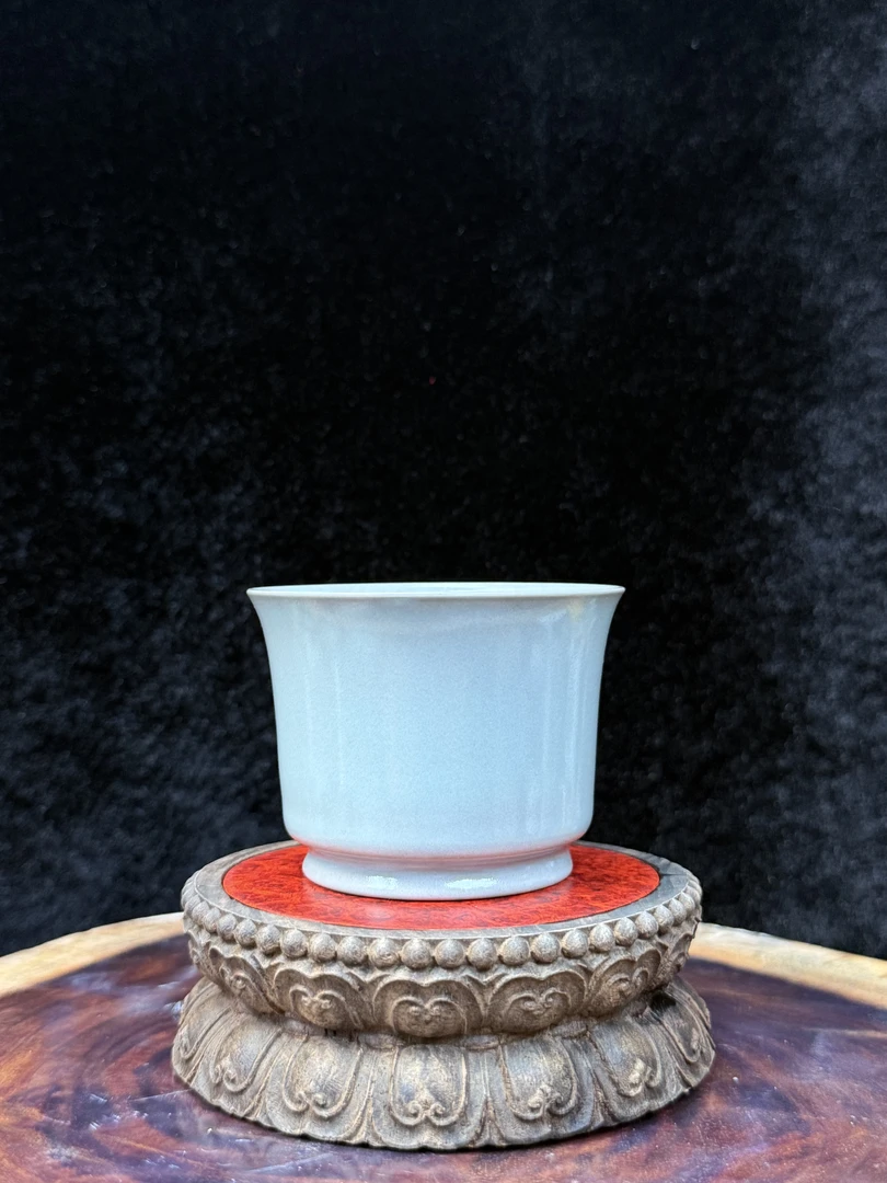 带款.清凉寺天青汝窑王占稳老师原矿胎土