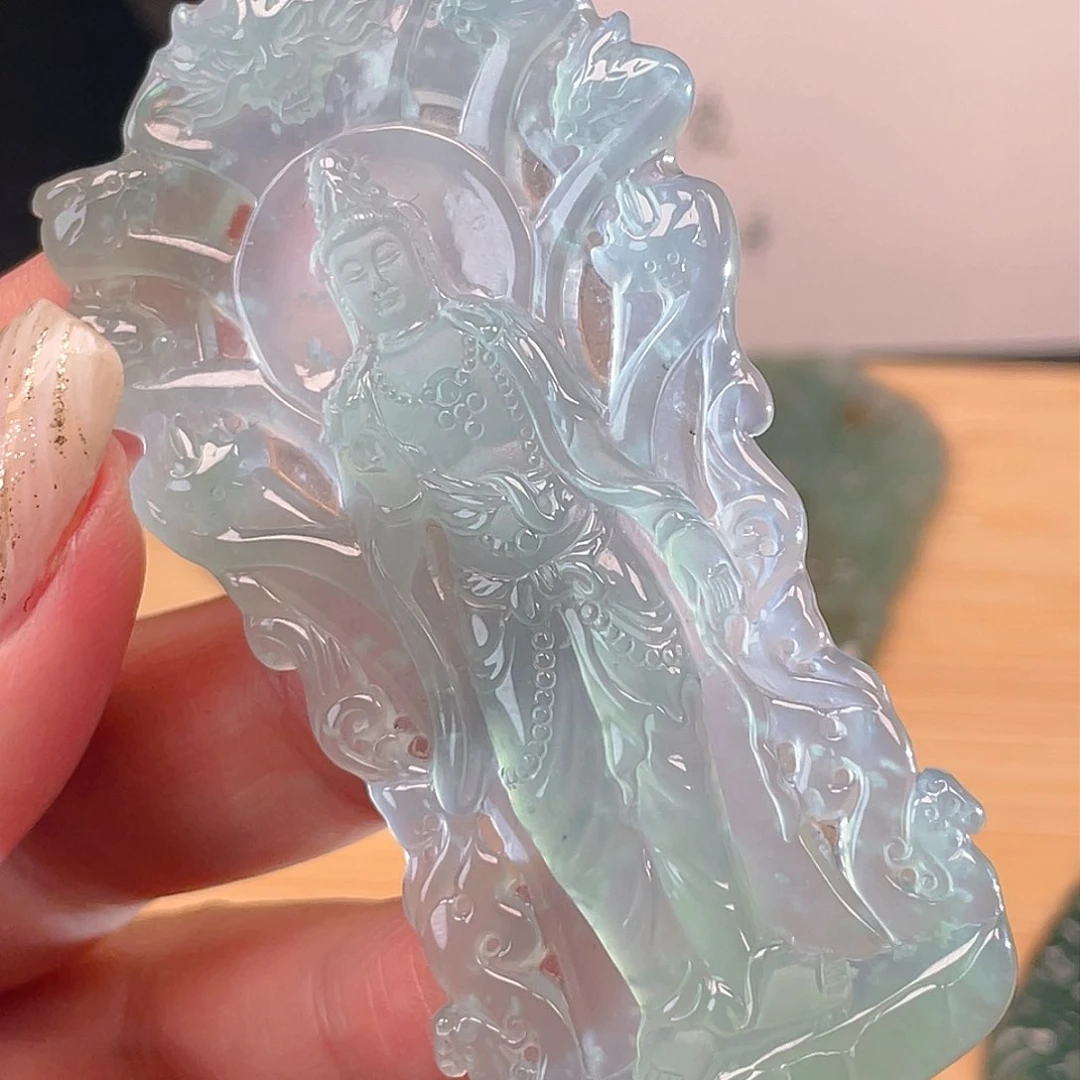 颈饰未镶嵌翡翠4，