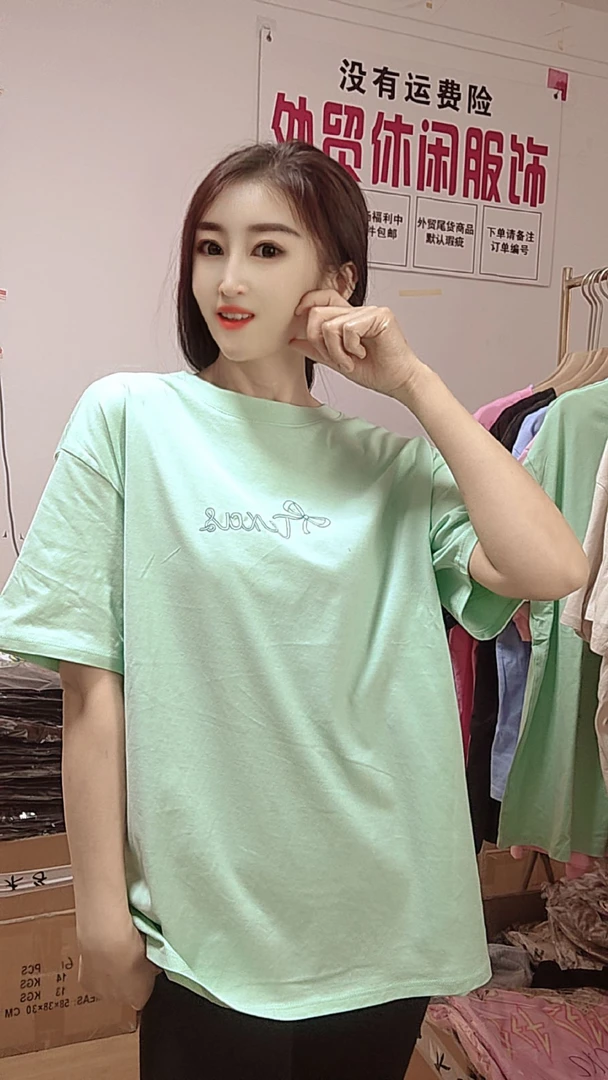 外贸休闲女士体恤007