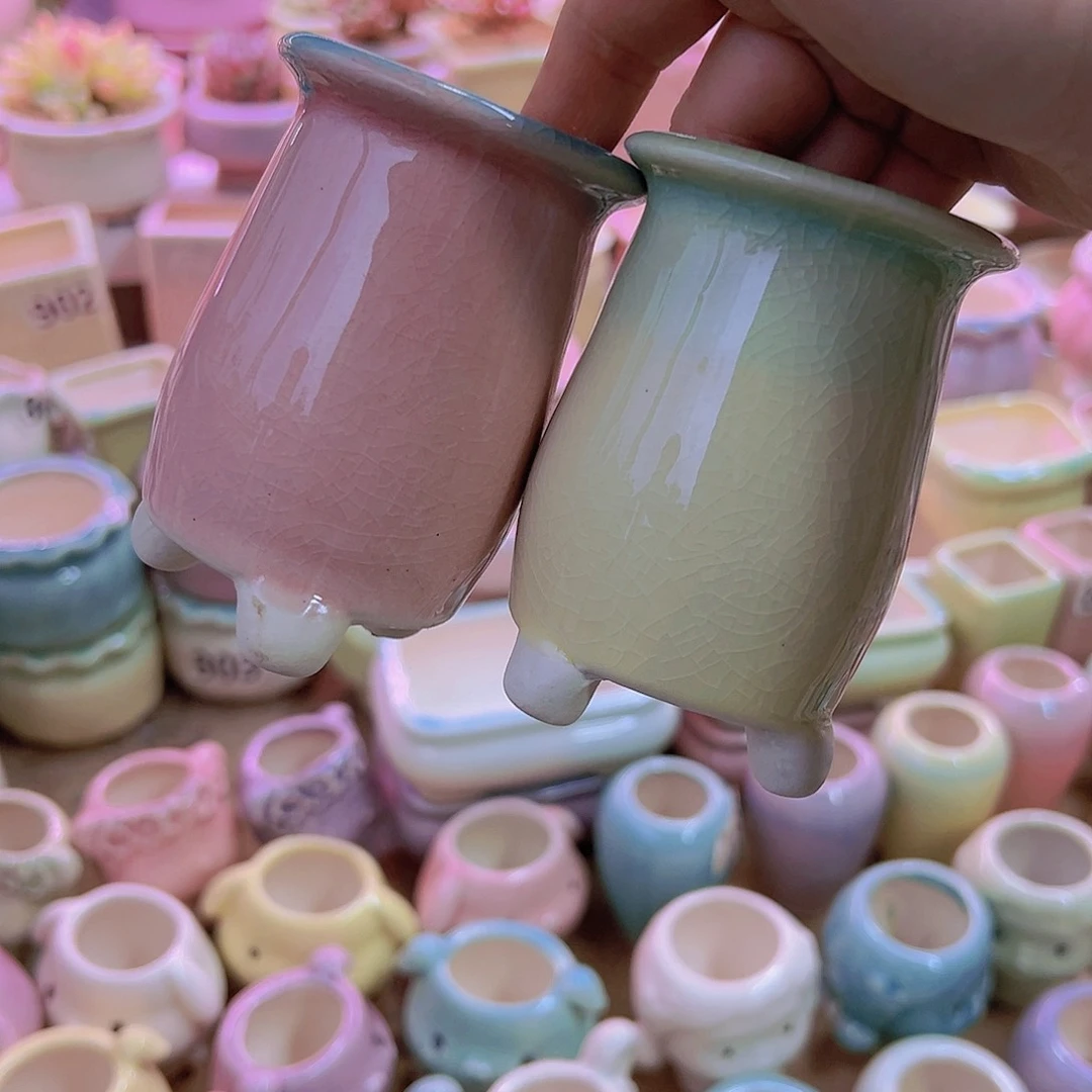 陶瓷花盆当场凑满12包邮