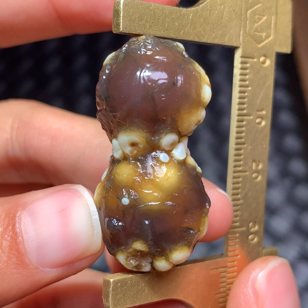 未镶嵌玛瑙/玉髓珠宝半成品