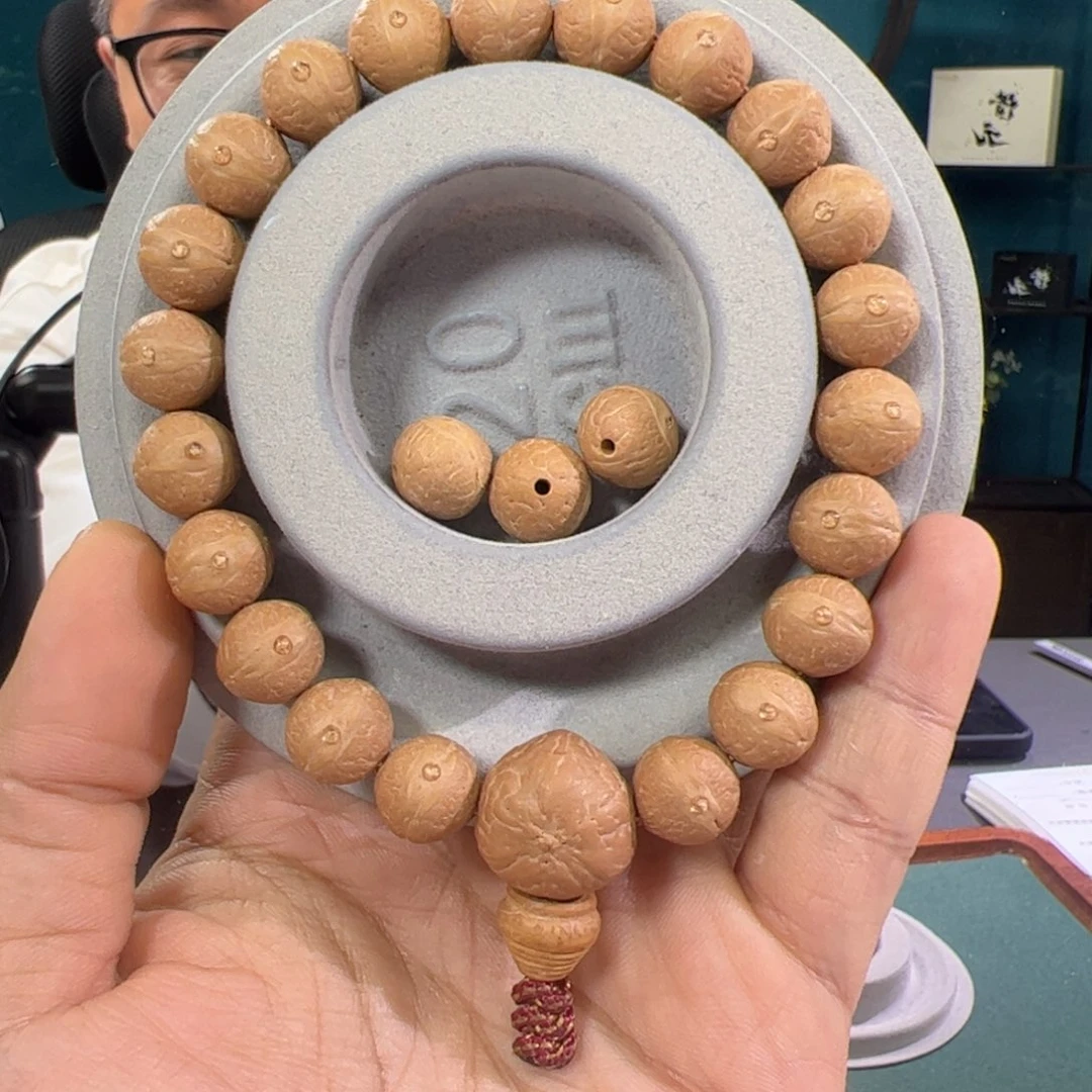 E***h凤眼菩提吊坠实心12