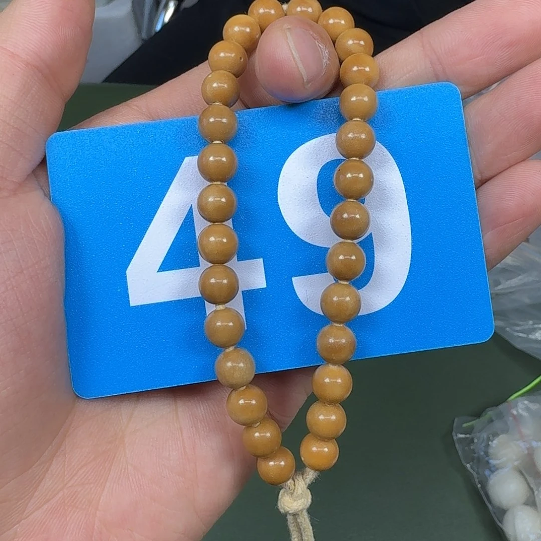 吊坠龙脊菩提6圆珠手持。  49