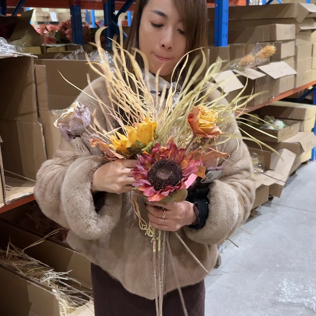 46号「闪购」仿真花，公主请下单