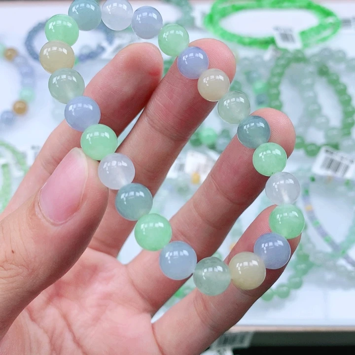 未镶嵌手链翡翠翡翠