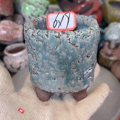 粗陶花盆手工花盆制作