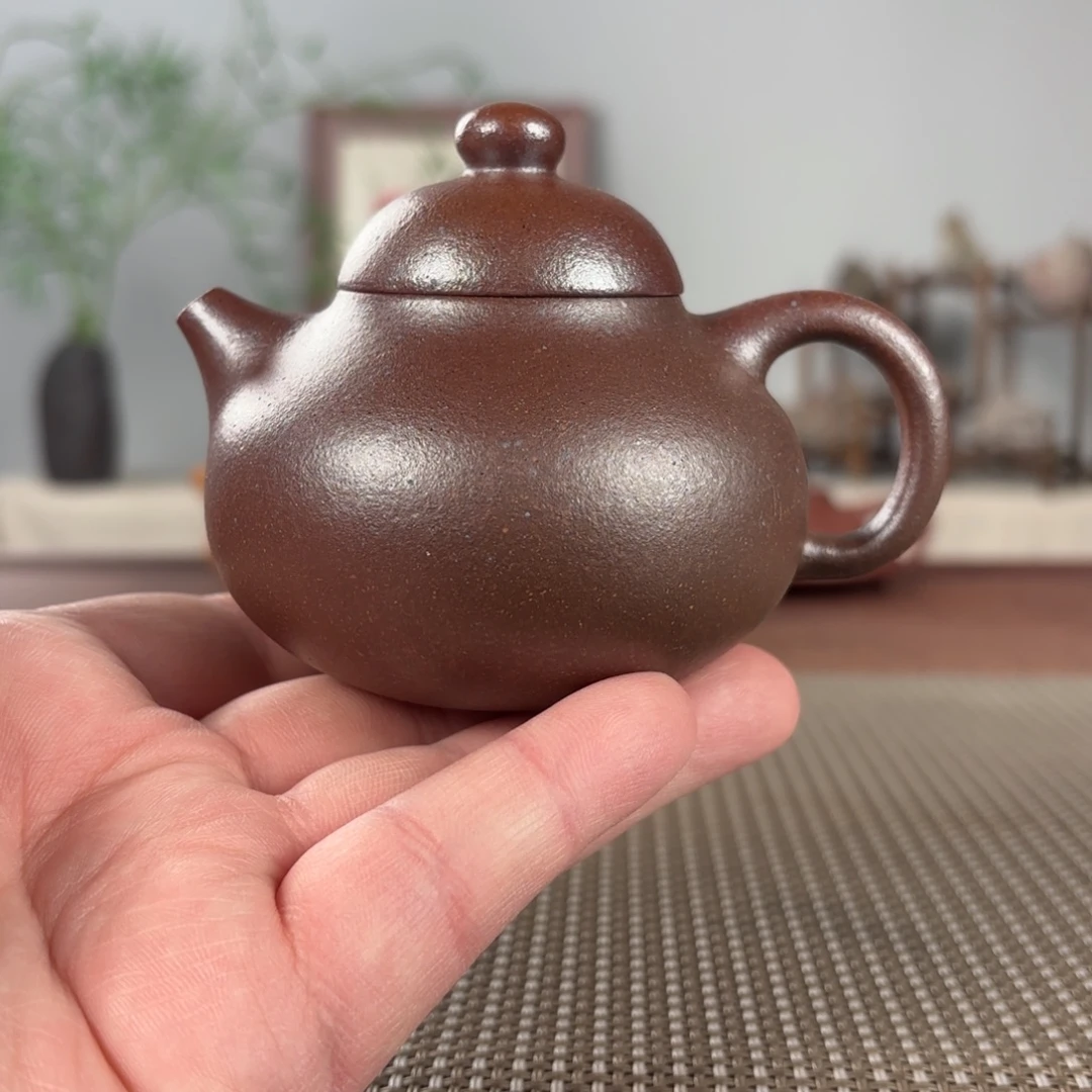 紫砂茶壶黄龙山原矿紫砂壶