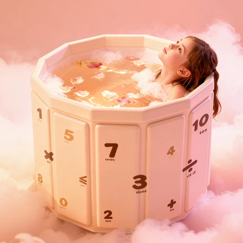 保暖折叠款婴儿成人沐浴桶沐浴盆孕婴可折叠加热大号