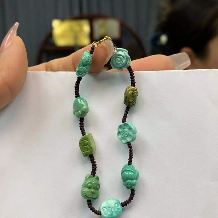 绿松石未镶嵌单圈