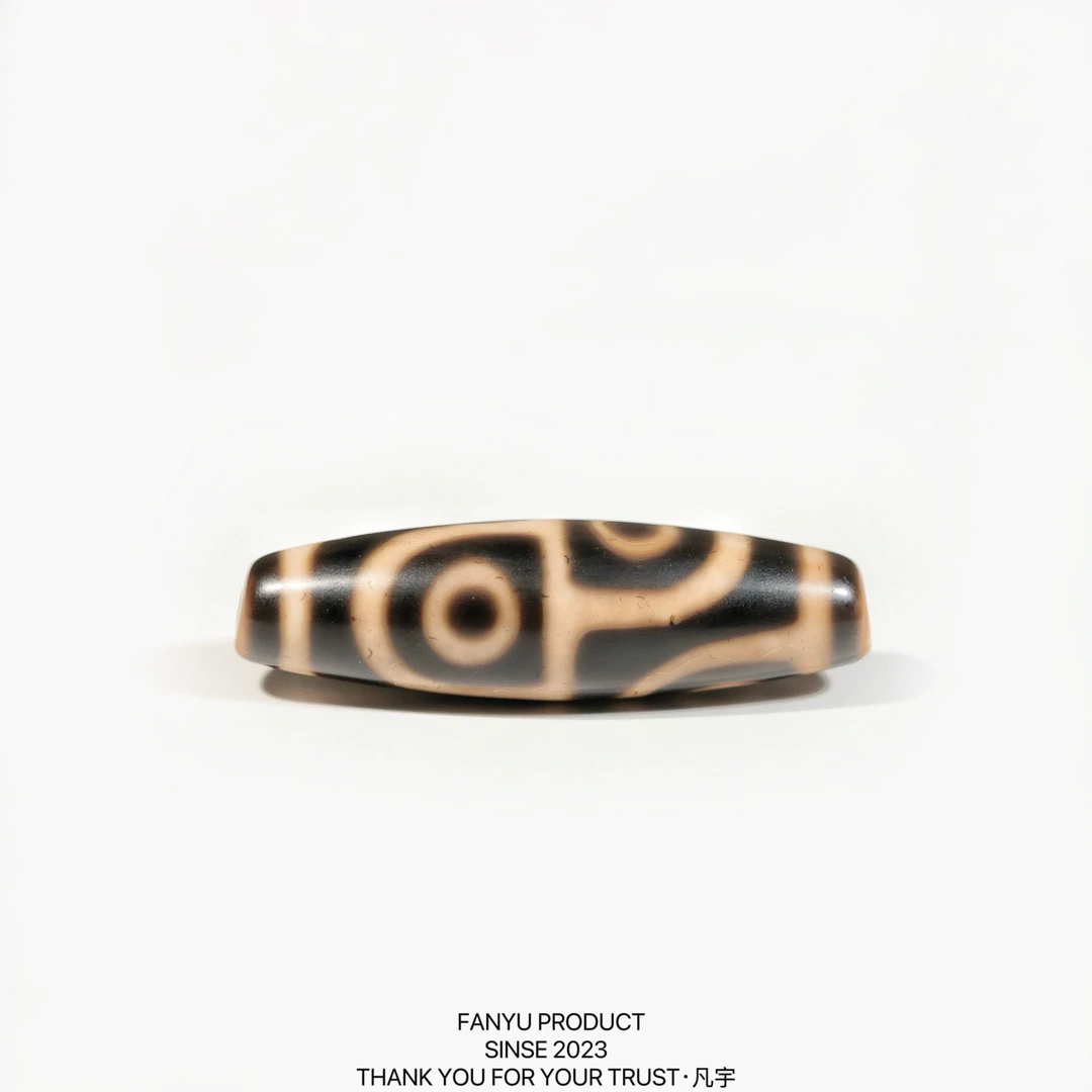 凡宇出品·良品顶料手工满砂如意四眼天珠锁骨链时尚男女同款轻奢