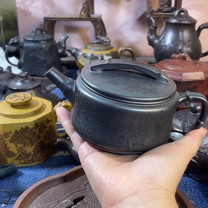 茶壶紫砂瑕疵紫砂茶具