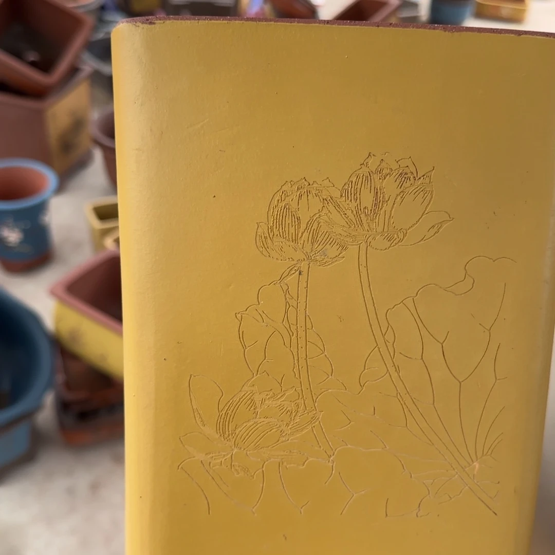 紫砂花盆口径14.22口径