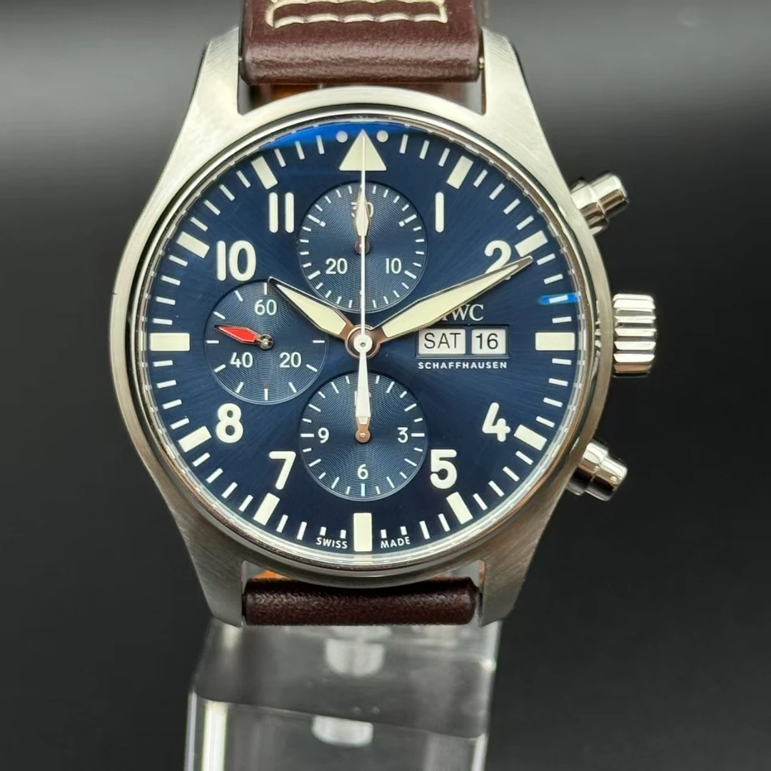 99新 IWC/万国 飞行员系列 20年全套 IW377714 自动上链 精钢