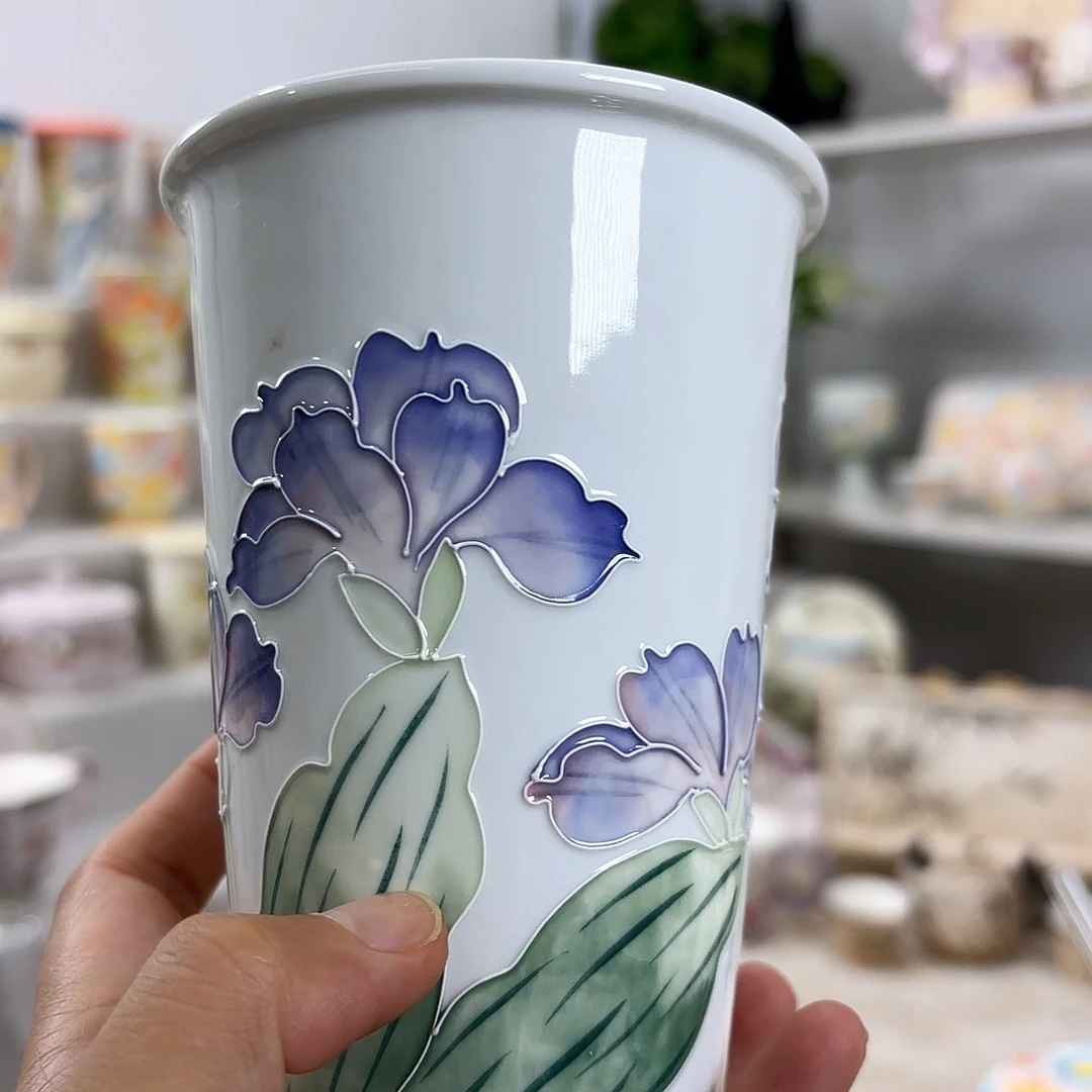 手绘创意高温釉下彩陶瓷