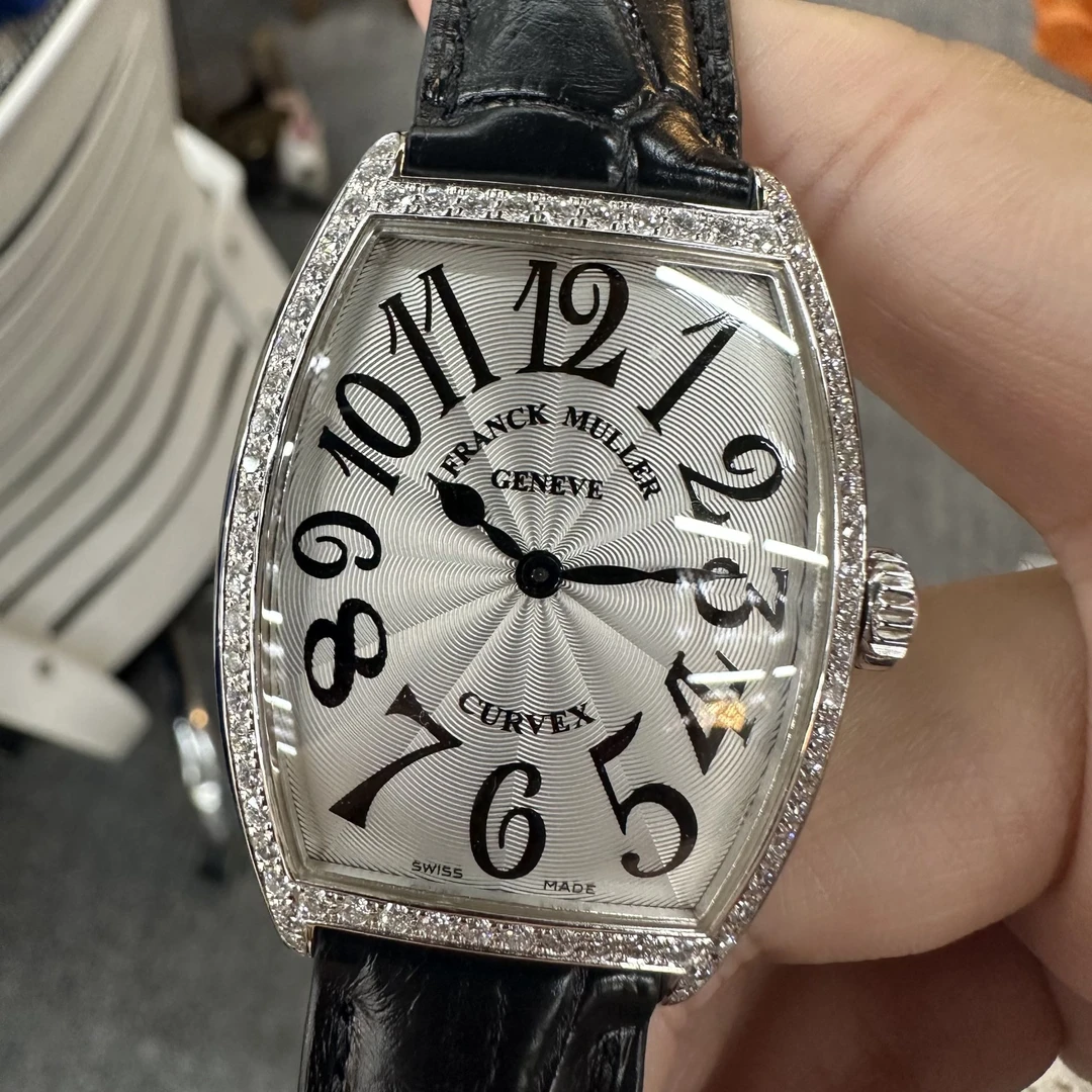 99新 Franck Muller/法兰克穆勒 2852黑字原钻腕表/WHT027892