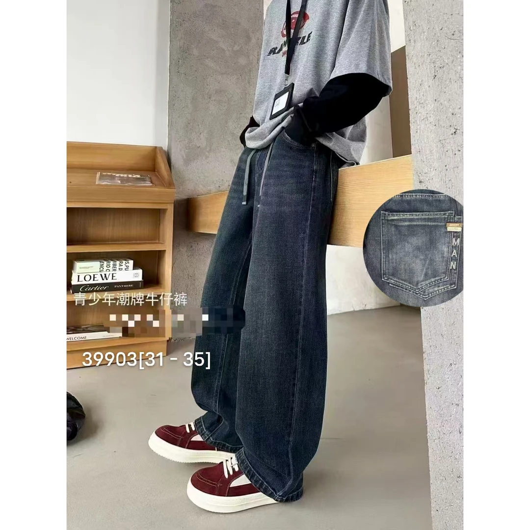 【39903】青少年秋款牛仔裤