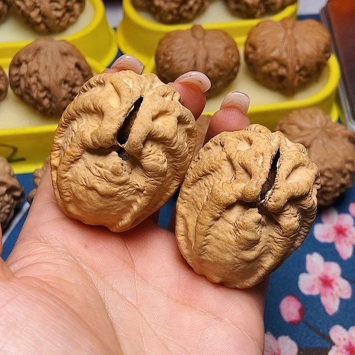 吊坠文玩核桃乾坤鬼脸