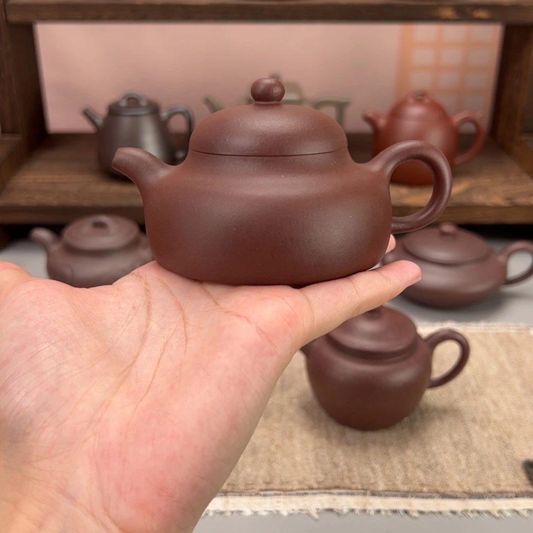 茶杯紫砂紫泥瑞韵150cc