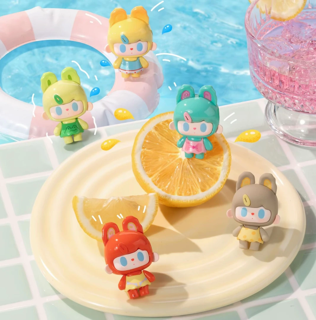 【拆盒】兔兔熊三代马蒂斯的夏天萌粒盲袋可爱盲盒