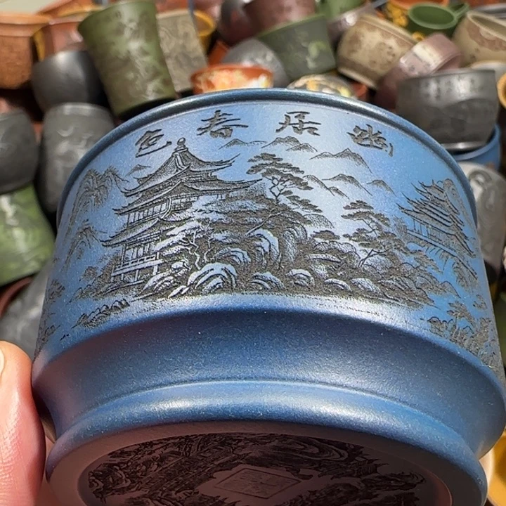 茶杯紫砂全手工紫砂